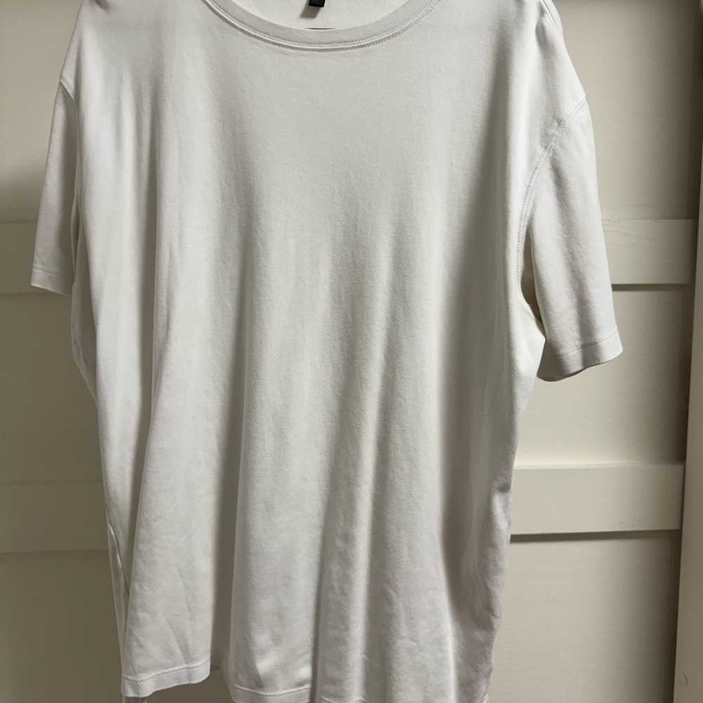 Classic White Men's Shirt